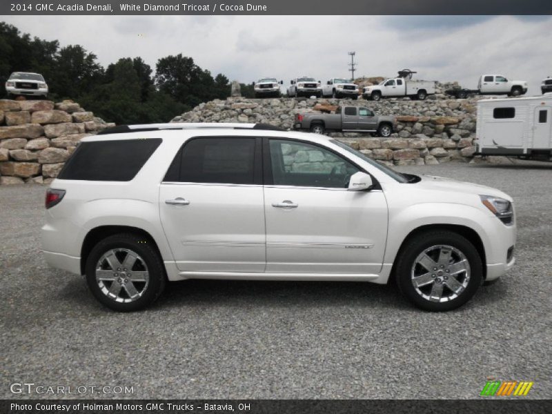  2014 Acadia Denali White Diamond Tricoat