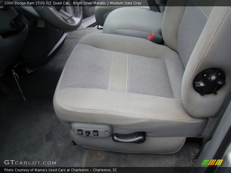 Bright Silver Metallic / Medium Slate Gray 2006 Dodge Ram 2500 SLT Quad Cab
