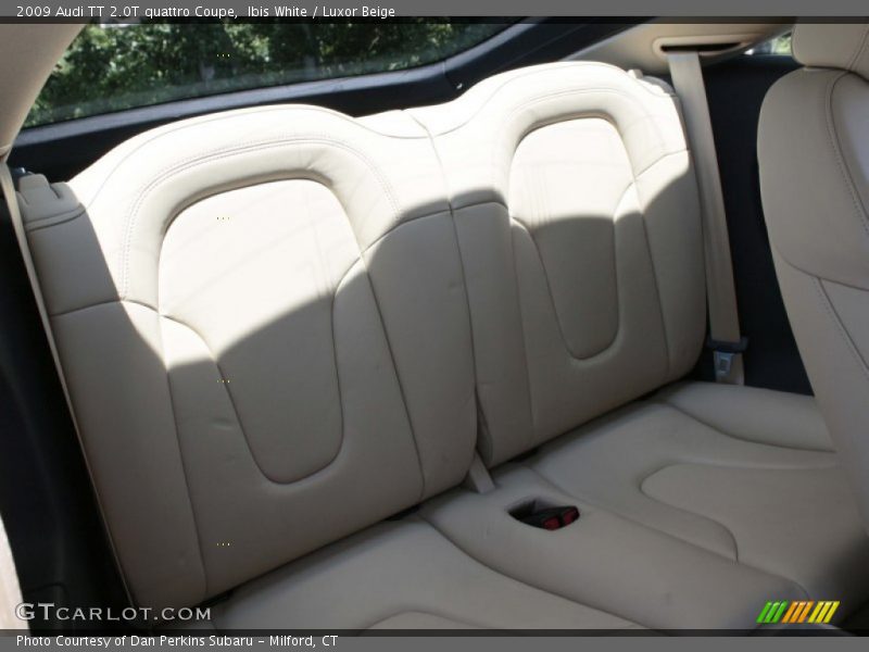 Ibis White / Luxor Beige 2009 Audi TT 2.0T quattro Coupe
