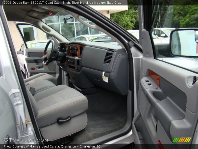 Bright Silver Metallic / Medium Slate Gray 2006 Dodge Ram 2500 SLT Quad Cab