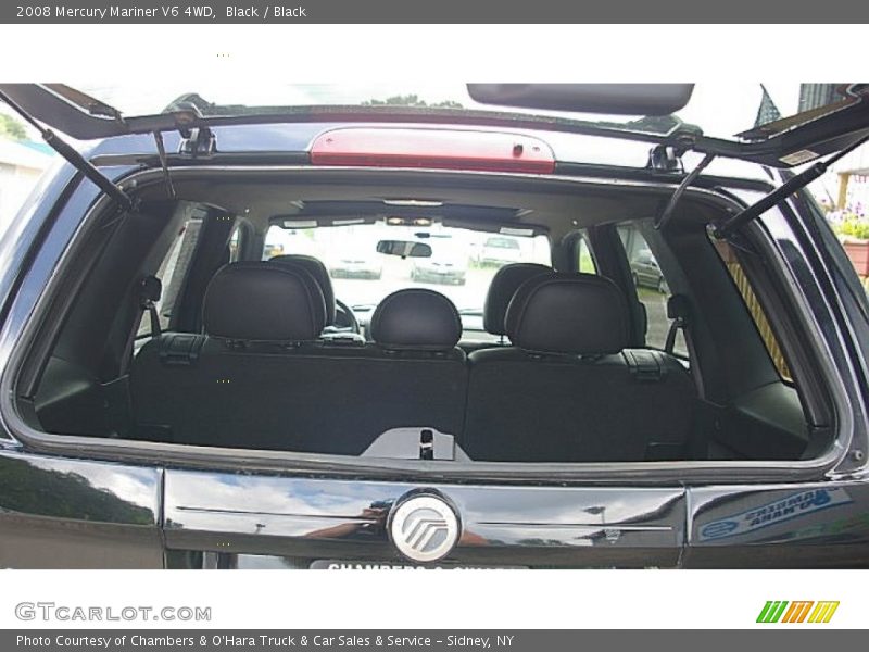 Black / Black 2008 Mercury Mariner V6 4WD
