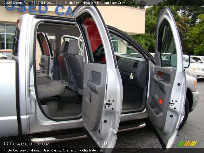 Bright Silver Metallic / Medium Slate Gray 2006 Dodge Ram 2500 SLT Quad Cab
