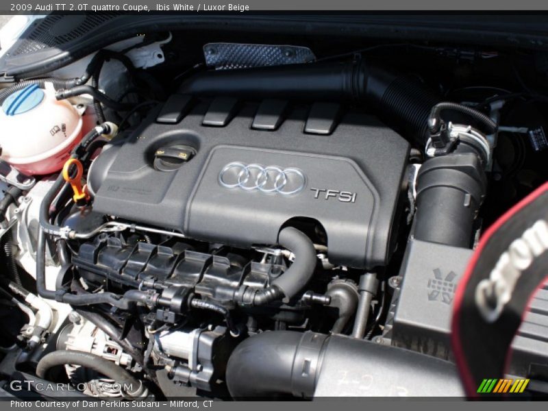  2009 TT 2.0T quattro Coupe Engine - 2.0 Liter FSI Turbocharged DOHC 16-Valve VVT 4 Cylinder