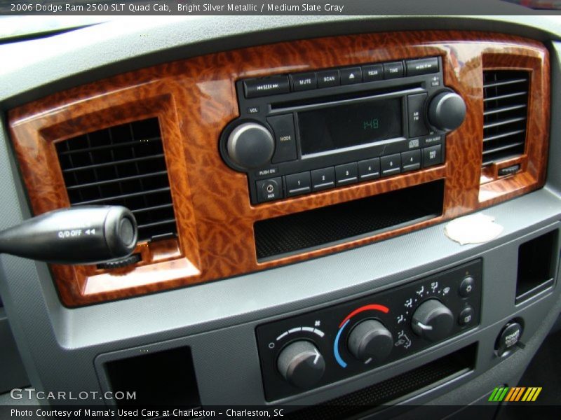 Bright Silver Metallic / Medium Slate Gray 2006 Dodge Ram 2500 SLT Quad Cab