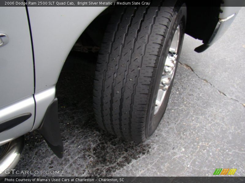 Bright Silver Metallic / Medium Slate Gray 2006 Dodge Ram 2500 SLT Quad Cab