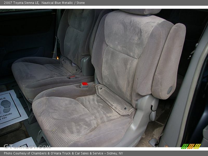 Nautical Blue Metallic / Stone 2007 Toyota Sienna LE