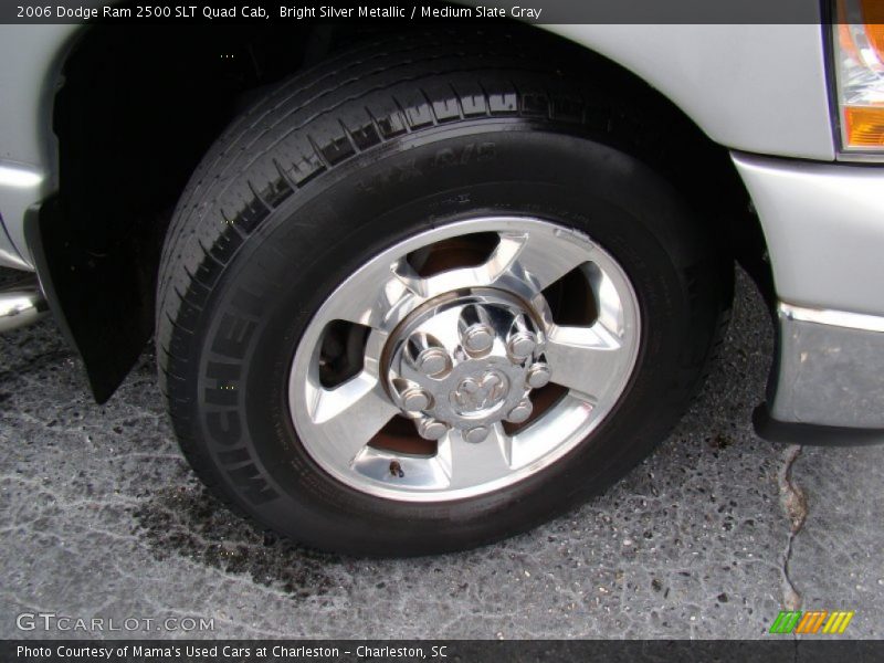 Bright Silver Metallic / Medium Slate Gray 2006 Dodge Ram 2500 SLT Quad Cab
