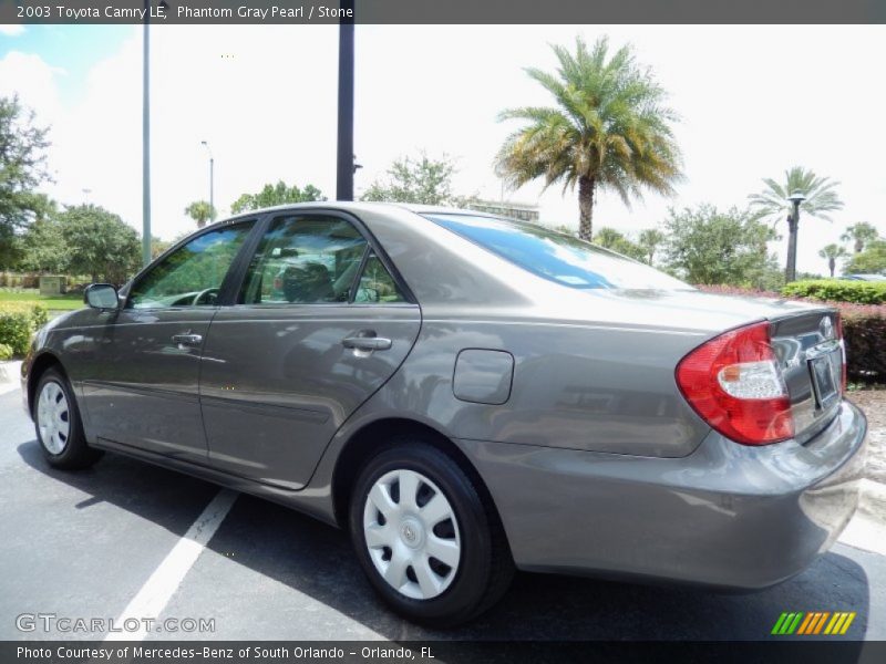 Phantom Gray Pearl / Stone 2003 Toyota Camry LE