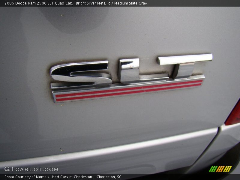 Bright Silver Metallic / Medium Slate Gray 2006 Dodge Ram 2500 SLT Quad Cab