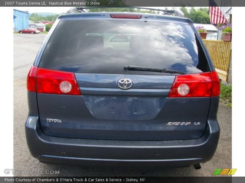 Nautical Blue Metallic / Stone 2007 Toyota Sienna LE