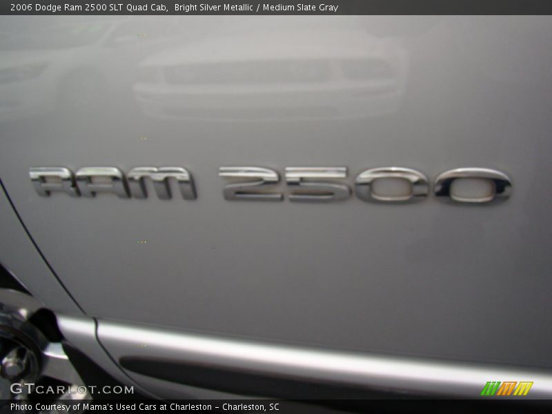 Bright Silver Metallic / Medium Slate Gray 2006 Dodge Ram 2500 SLT Quad Cab