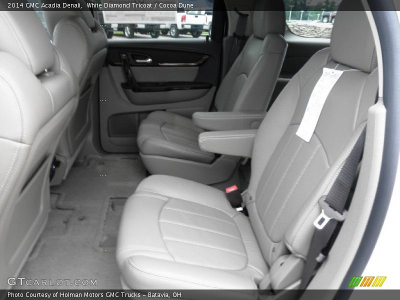 Rear Seat of 2014 Acadia Denali