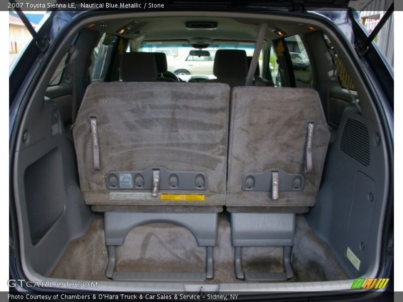 Nautical Blue Metallic / Stone 2007 Toyota Sienna LE