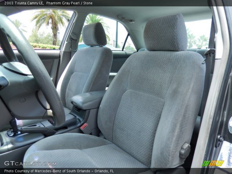Phantom Gray Pearl / Stone 2003 Toyota Camry LE
