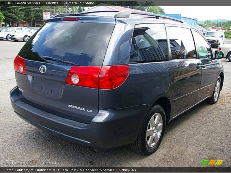 Nautical Blue Metallic / Stone 2007 Toyota Sienna LE