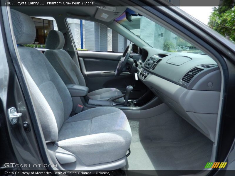 Phantom Gray Pearl / Stone 2003 Toyota Camry LE