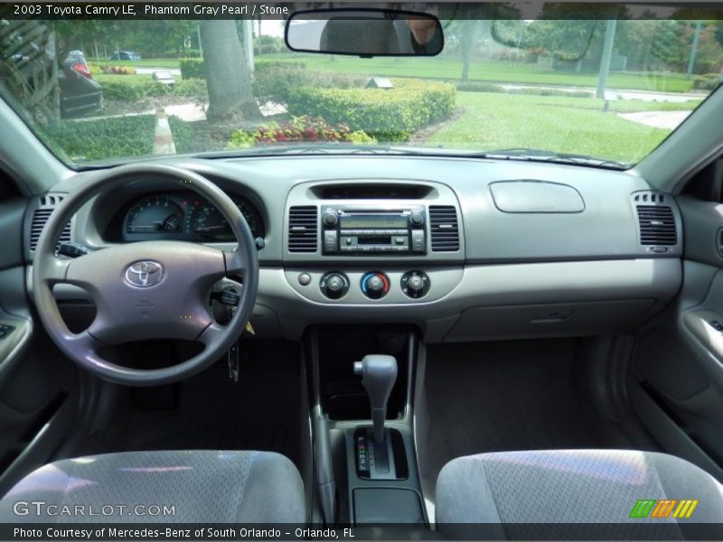 Phantom Gray Pearl / Stone 2003 Toyota Camry LE