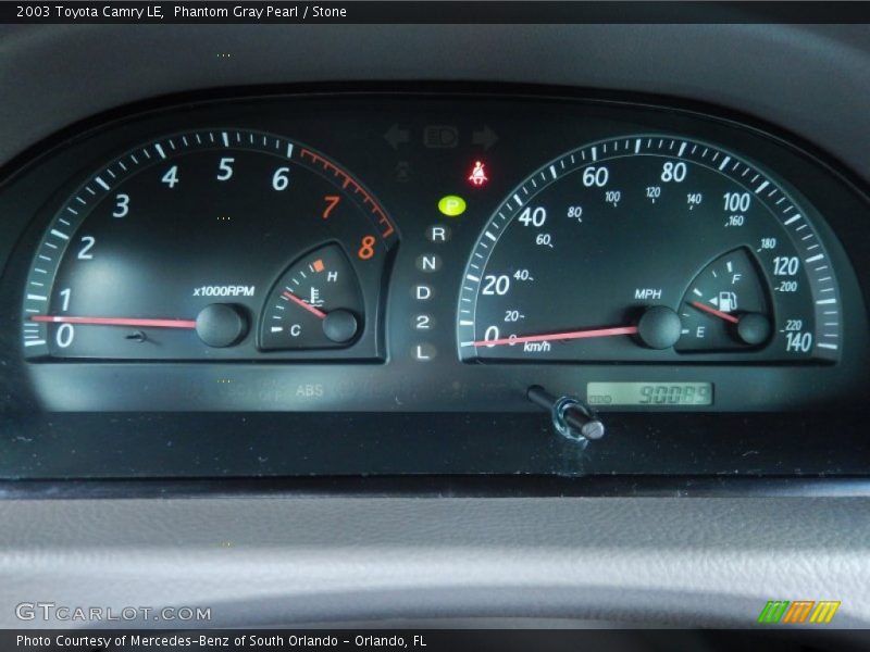 Phantom Gray Pearl / Stone 2003 Toyota Camry LE