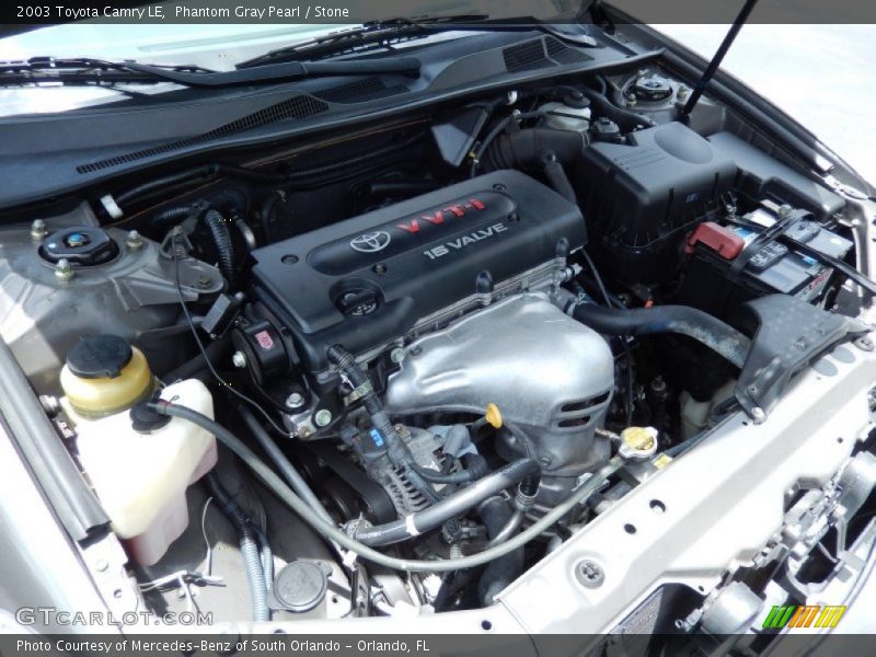 Phantom Gray Pearl / Stone 2003 Toyota Camry LE