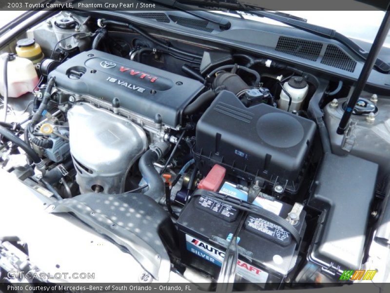 Phantom Gray Pearl / Stone 2003 Toyota Camry LE