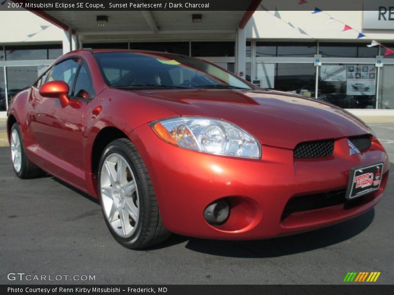 Sunset Pearlescent / Dark Charcoal 2007 Mitsubishi Eclipse SE Coupe
