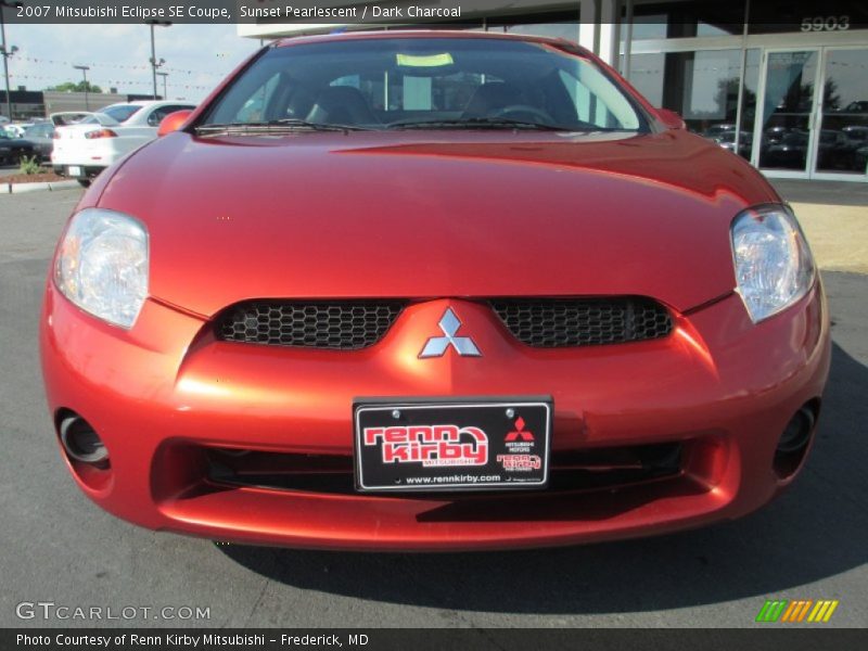Sunset Pearlescent / Dark Charcoal 2007 Mitsubishi Eclipse SE Coupe