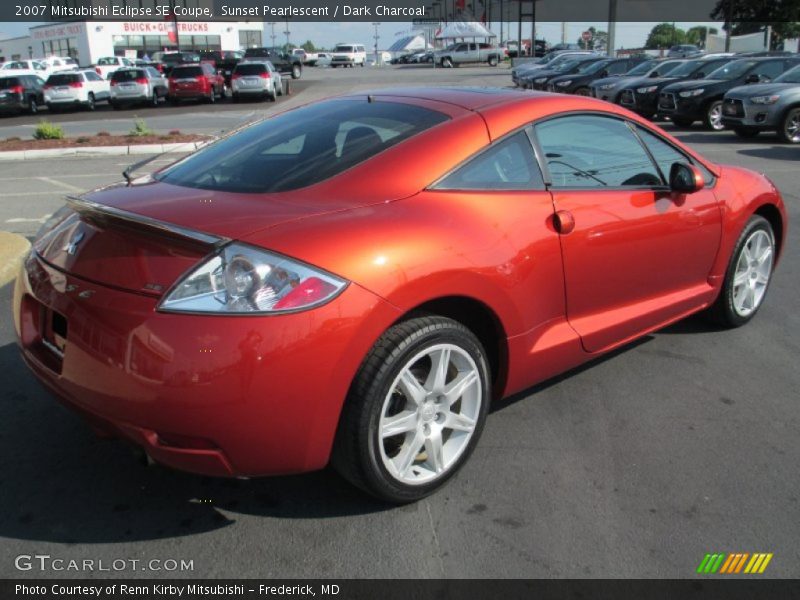 Sunset Pearlescent / Dark Charcoal 2007 Mitsubishi Eclipse SE Coupe