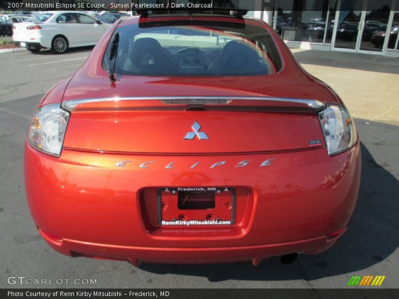 Sunset Pearlescent / Dark Charcoal 2007 Mitsubishi Eclipse SE Coupe