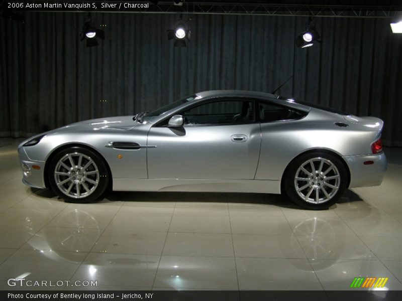 Silver / Charcoal 2006 Aston Martin Vanquish S