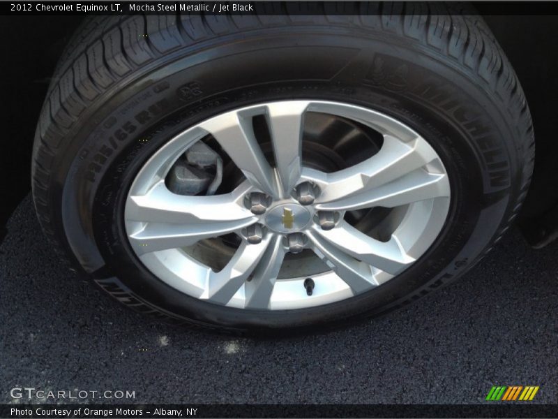 Mocha Steel Metallic / Jet Black 2012 Chevrolet Equinox LT