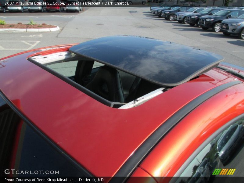 Sunset Pearlescent / Dark Charcoal 2007 Mitsubishi Eclipse SE Coupe
