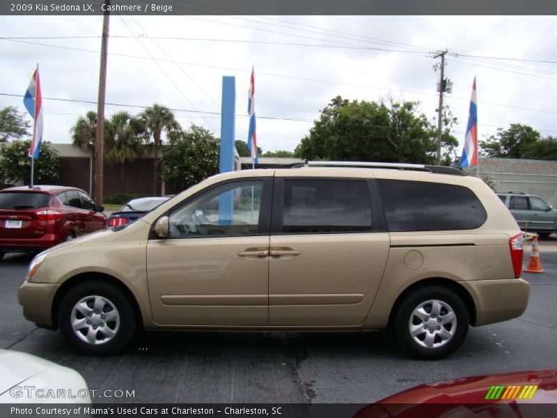 Cashmere / Beige 2009 Kia Sedona LX