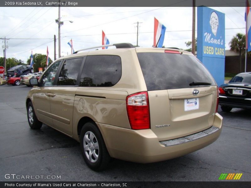 Cashmere / Beige 2009 Kia Sedona LX