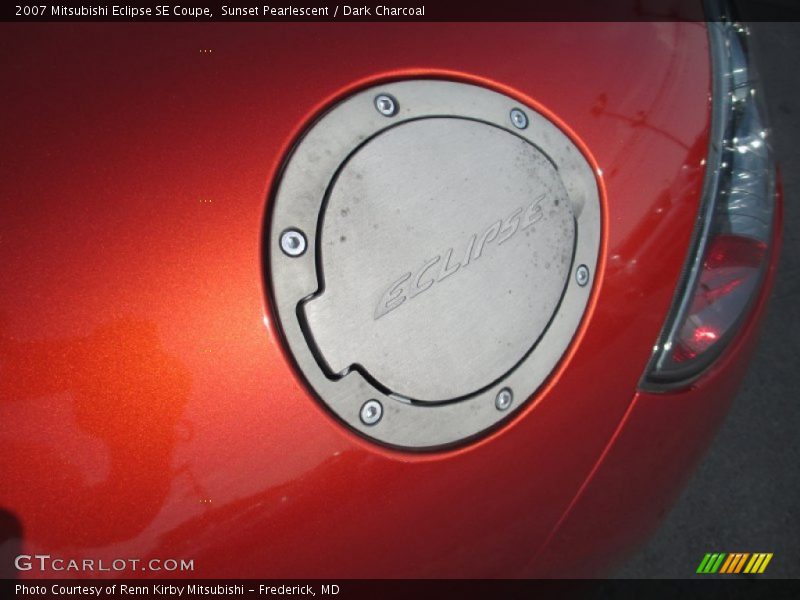 Sunset Pearlescent / Dark Charcoal 2007 Mitsubishi Eclipse SE Coupe