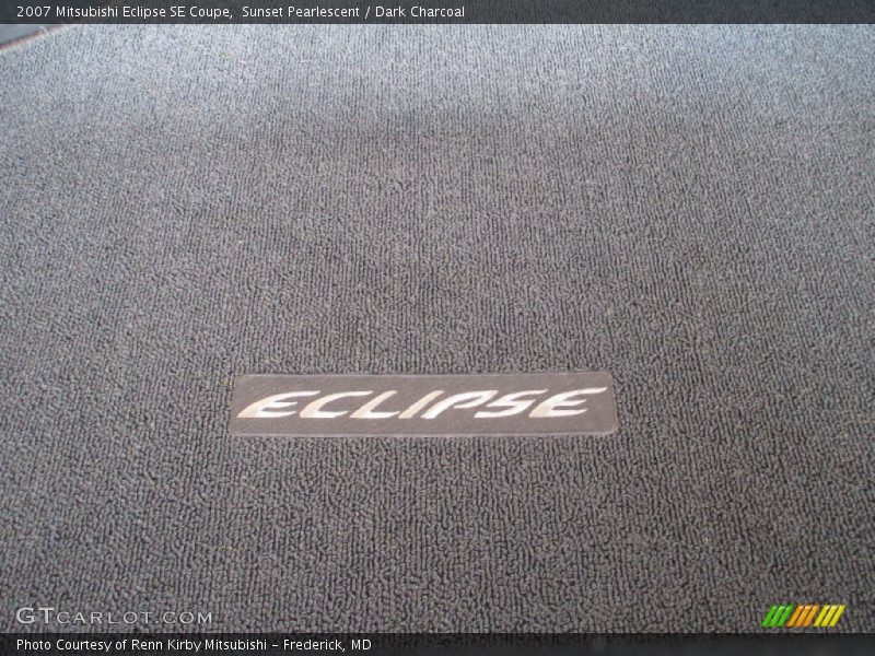 Sunset Pearlescent / Dark Charcoal 2007 Mitsubishi Eclipse SE Coupe