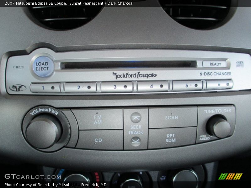 Sunset Pearlescent / Dark Charcoal 2007 Mitsubishi Eclipse SE Coupe