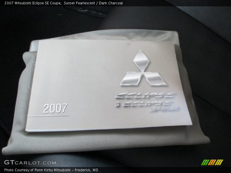 Sunset Pearlescent / Dark Charcoal 2007 Mitsubishi Eclipse SE Coupe