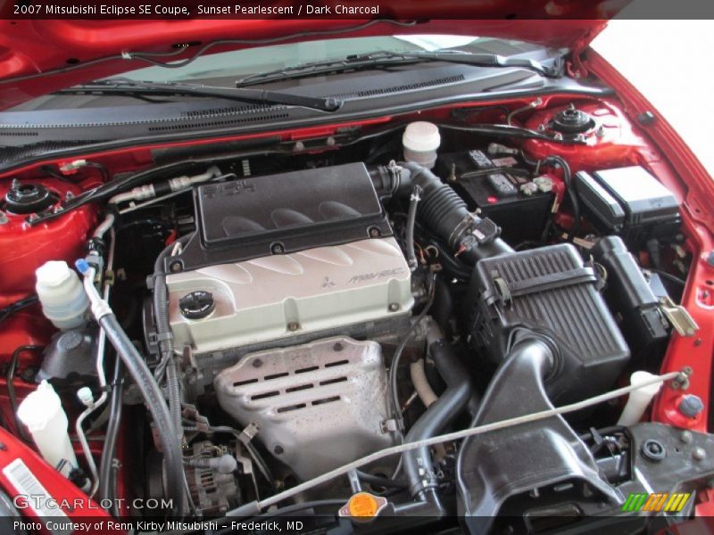 Sunset Pearlescent / Dark Charcoal 2007 Mitsubishi Eclipse SE Coupe