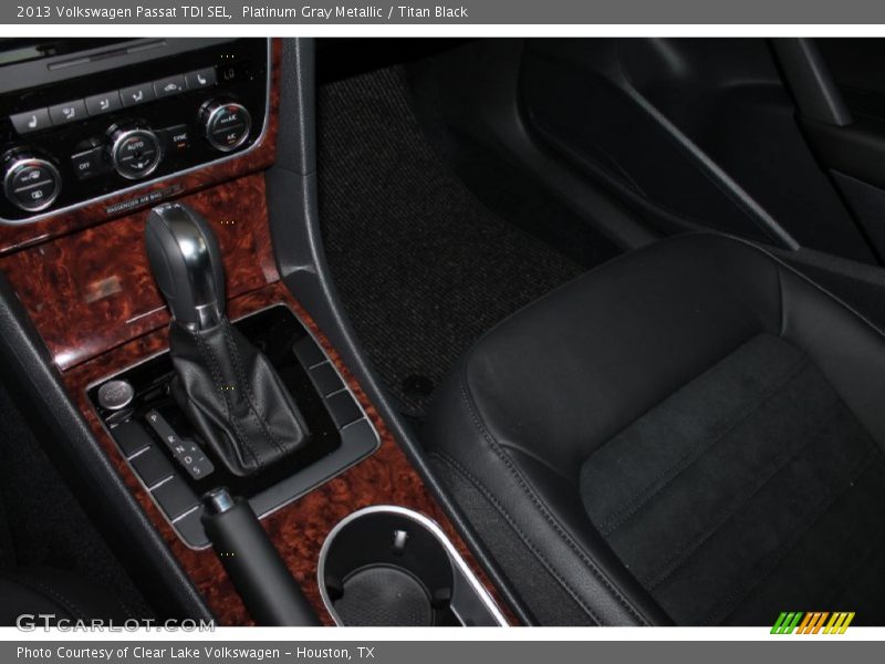 Platinum Gray Metallic / Titan Black 2013 Volkswagen Passat TDI SEL