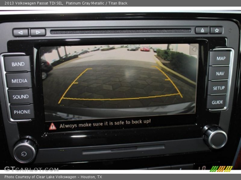Platinum Gray Metallic / Titan Black 2013 Volkswagen Passat TDI SEL