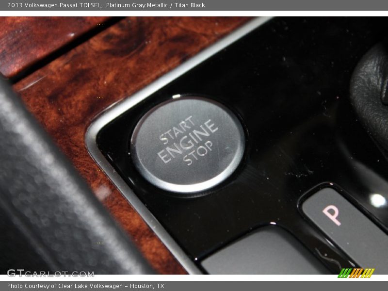 Platinum Gray Metallic / Titan Black 2013 Volkswagen Passat TDI SEL