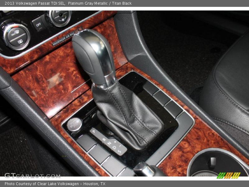 Platinum Gray Metallic / Titan Black 2013 Volkswagen Passat TDI SEL