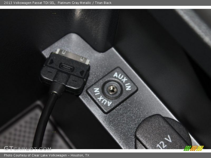 Platinum Gray Metallic / Titan Black 2013 Volkswagen Passat TDI SEL