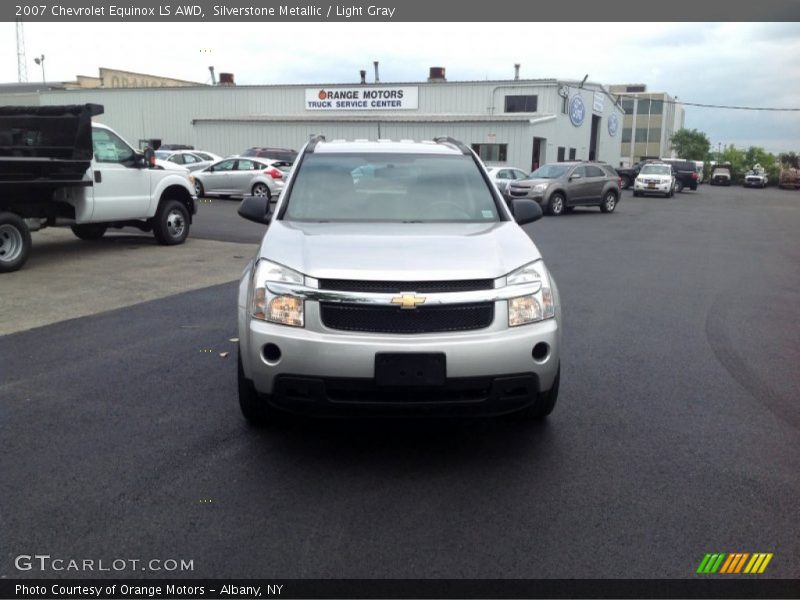 Silverstone Metallic / Light Gray 2007 Chevrolet Equinox LS AWD