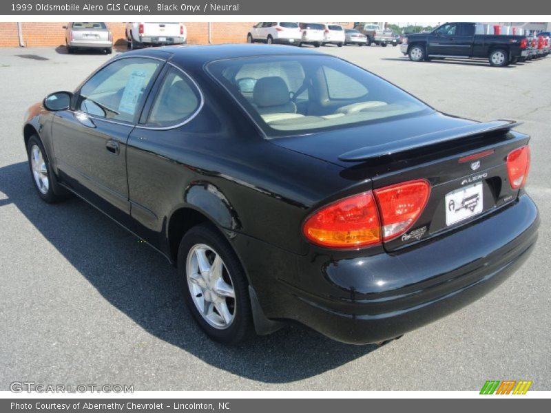 Black Onyx / Neutral 1999 Oldsmobile Alero GLS Coupe