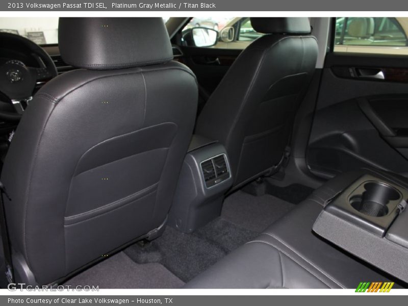 Platinum Gray Metallic / Titan Black 2013 Volkswagen Passat TDI SEL