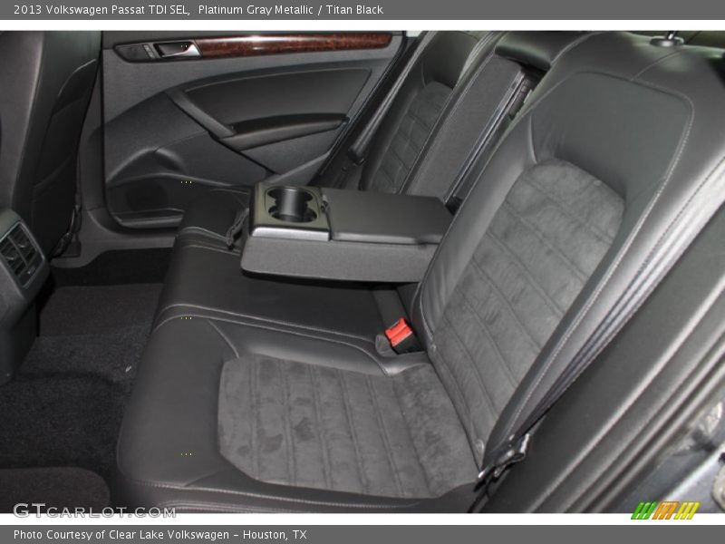 Platinum Gray Metallic / Titan Black 2013 Volkswagen Passat TDI SEL