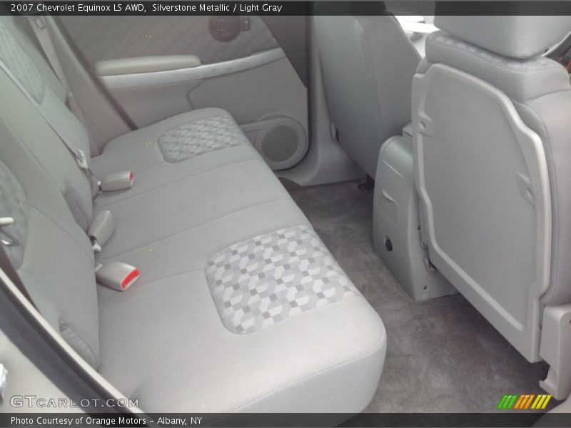 Silverstone Metallic / Light Gray 2007 Chevrolet Equinox LS AWD