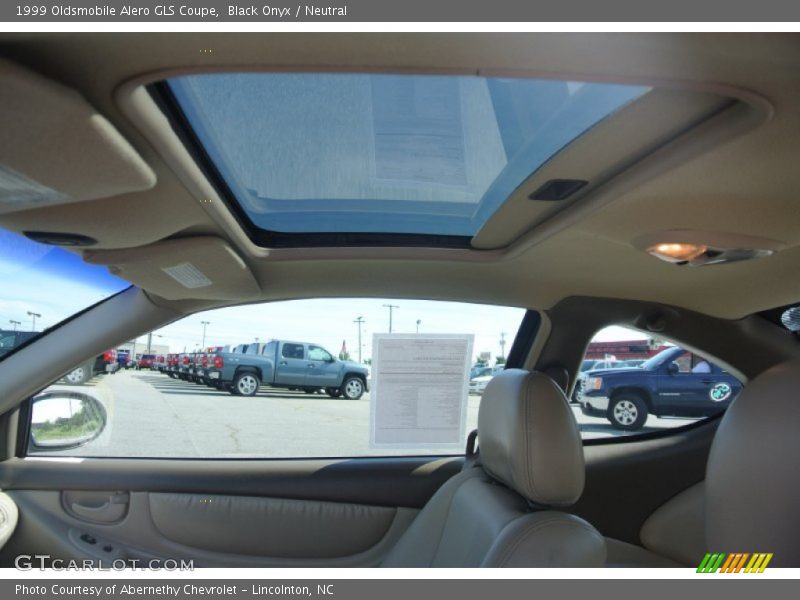 Black Onyx / Neutral 1999 Oldsmobile Alero GLS Coupe