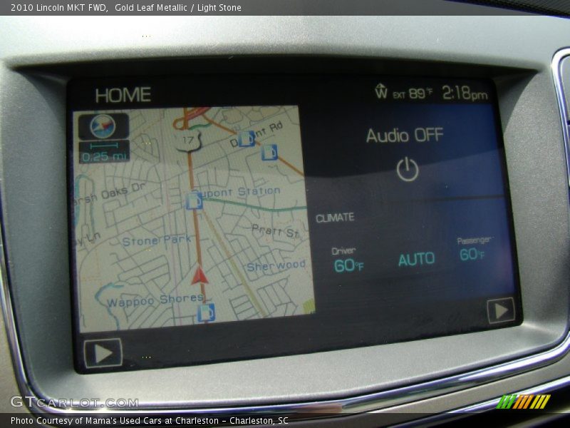 Navigation of 2010 MKT FWD